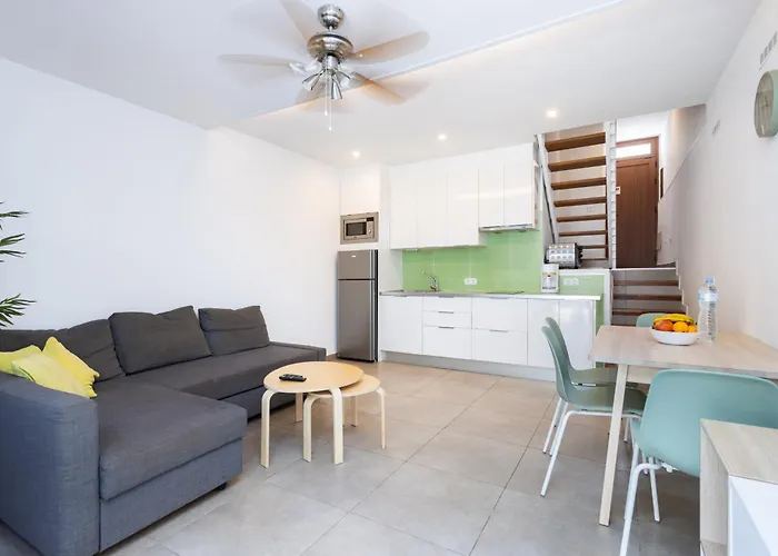 公寓 Home2book Comfy Costa Adeje, Pool&terrace 美洲海滩